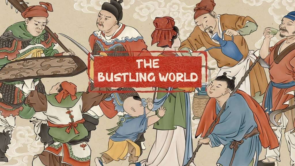 A Canvas of Life: Stepping Into the Living Tapestry of The Bustling World