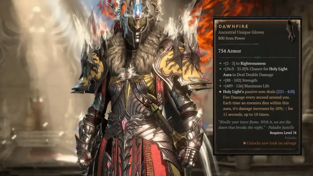 The Heavens Heed the Call: A Preview of the New Paladin Class and Expansion for Diablo IV