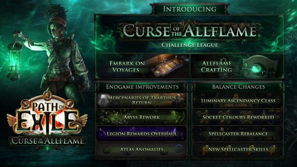 PoE Curse of the Allflame: Seafloor Voyages, the Luminary and Abyss Overhauls