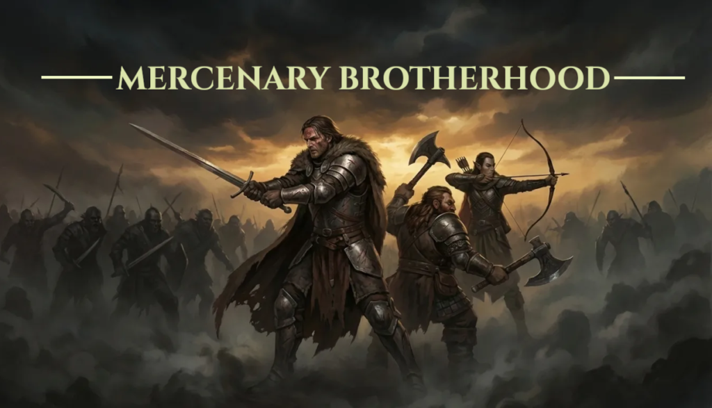 Mercenary Brotherhood Preview: Deep Mechanics, Lethal Combat, and Total Fantasy Freedom