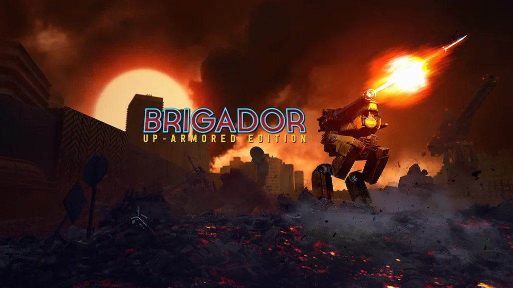 Brigador Review: Neon Nights, Mech Mayhem, and Total City Destruction